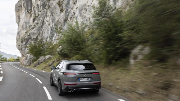 Vue arrière du DS7 2022