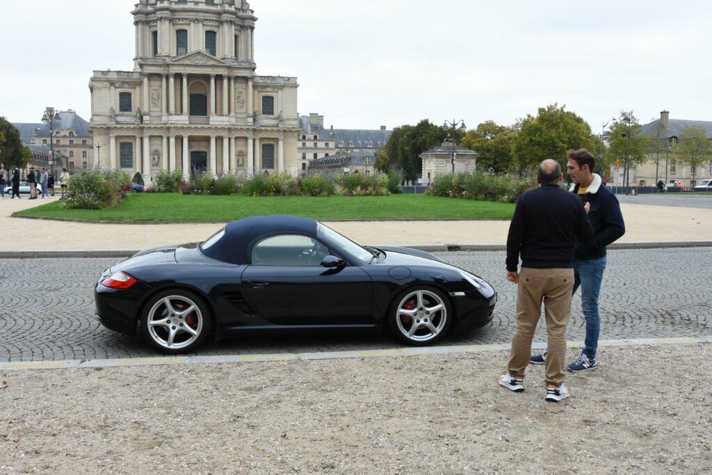 Porsche Boxster S 987 vue coté