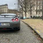 Nissan GTR vue 3/4 arrière