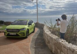 Skoda Enyaq RS vue avant