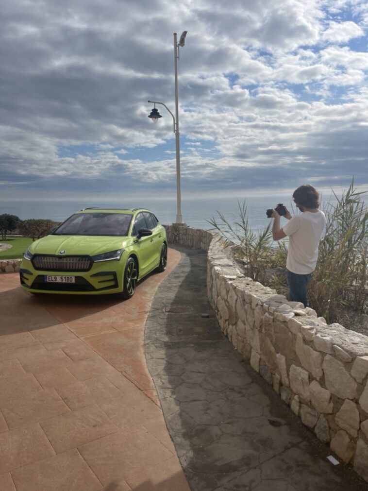 Skoda Enyaq RS vue avant