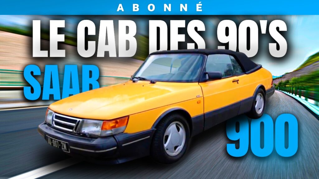 Saab 900 : le cabriolet mythique des 90's - 100 Bornes
