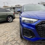 Audi Q5 Sportback vue avant gauche