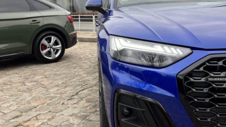 Audi Q5 Sportback vue avant gauche
