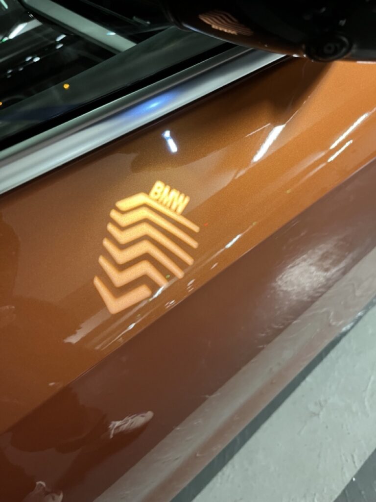 BMW X1 affichage lumière rétroviseur