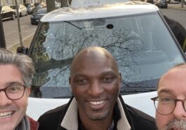 Zoumana Camara avec Cédric Freour et Vincent Marty