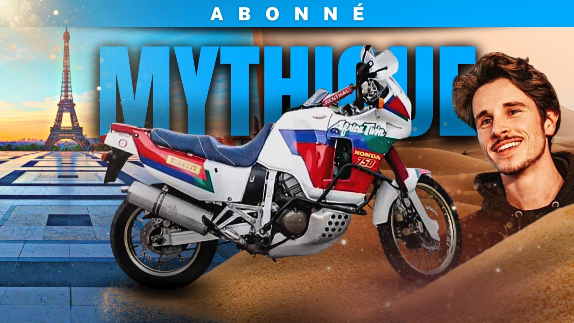 Honda Africa Twin de Yann Delplanque