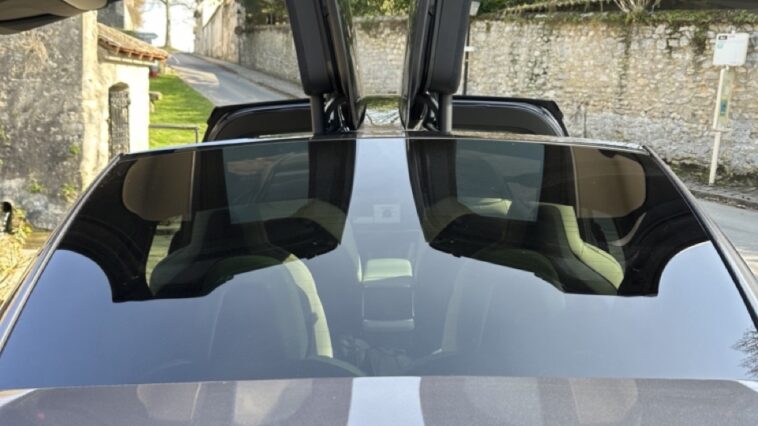 Tesla Model X Plaid vue wings